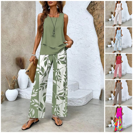 🔥Ζεστή πώληση 40% OFF🌺Γυναικείο Σετ με Εκτύπωση