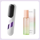 Multi-Function Cordless Ceramic Hair Straightener Brush
