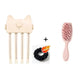 🎉Ασύρματο θερμαινόμενο κλιπ όγκου, φορητό εργαλείο styling μαλλιών ταξιδιού για λεπτά μαλλιά