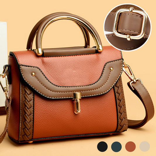 Γυναικεία μοντέρνα τσάντα crossbody με κλειδαριά
