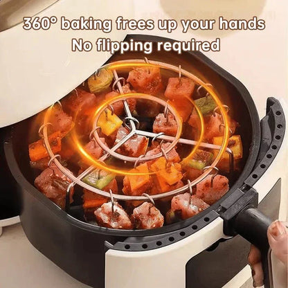 🥩Σχάρα ψησίματος για φριτέζα αέρα + δωρεάν γάντια ανθεκτικά στη θερμότητα  🍤