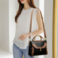 Γυναικεία μοντέρνα τσάντα crossbody με κλειδαριά