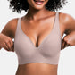 Naadloze Beugelloze Comfort BH met Diepe V-Hals