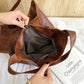 Ruime Hobo Schoudertas met Zachte Lederlook en Brede Schouderband