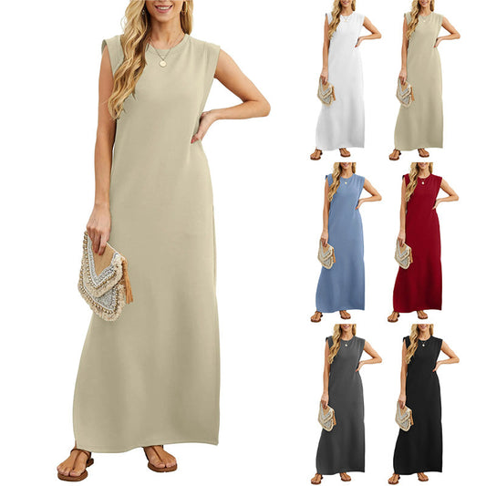 2025👗 Ελεύθερο από ρυτίδες casual φόρεμα για γυναίκες