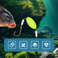 🎣⚡ Σύνθετο αγκίστρι με διπλό άγκιστρο και αντίστροφη διάταξη! Η βελτιωμένη έκδοση αυξάνει το ποσοστό πιάσματος κατά 50% 🎣