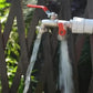 🔥🚰Καθολική βρύση κήπου από ανοξείδωτο χάλυβα με διπλή έξοδο