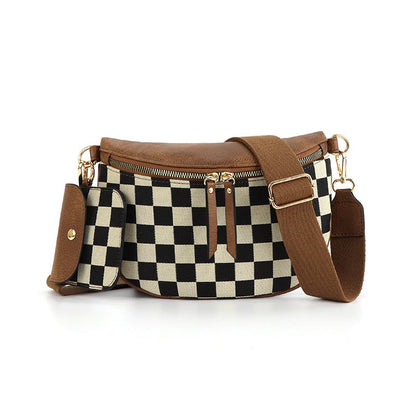 Γυναικεία Τσάντα Crossbody από PU Δέρμα - Τελευταία Τάση Μόδας ✨