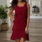 🔥Μεγάλη Έκπτωση 34%！👗Divat strasszos ujjatlan ruha✨