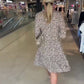 👗Women's Trendy Leopard Print V-Neck Loose Fit Dress
