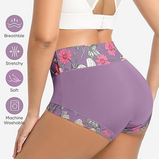 🌸 Γυναικείο σετ παντελονιών υψηλής μέσης με Floral Print