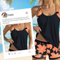 👙🩳2-τεμάχιο σετ μπάντιο με εκτυπωμένο tankini και σορτς για γυναίκες