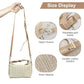 Στυλάτο crossbody τσάντα για γυναίκες με αποσπώμενη ελιχτήρα και αγκύρωση με κλιπ