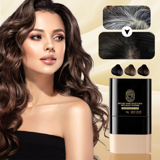 🔥Άμεσο Στικ Χρώματος Μαλλιών με Ενσωματωμένη Χτένα - Unisex🔥Αγοράστε 2 Αποκτήστε 1 Δωρεάν