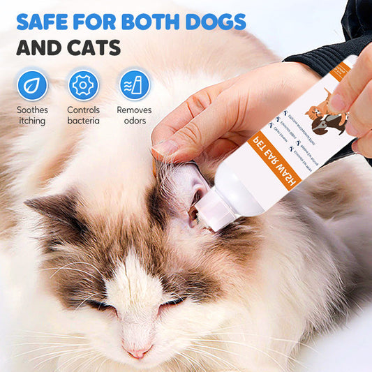 ✨Αγοράστε 1 και πάρτε 1 δωρεάν🐱Καθαριστικό για τα αυτιά σκύλων και γατών🌿