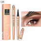 ⚡Μολύβι για 3D microblading φρυδιών με 4 άκρες τύπου πιρούνι