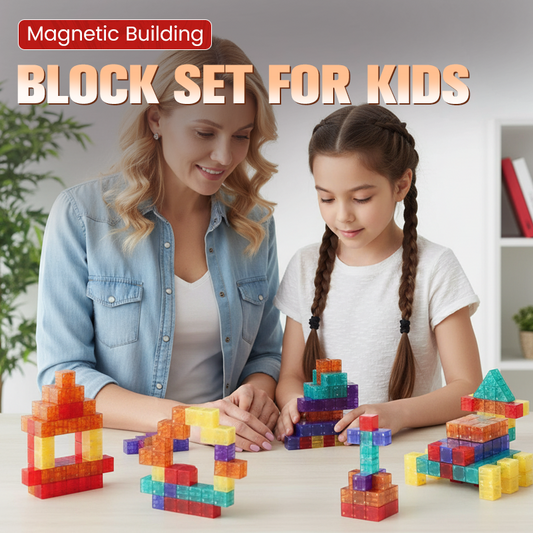 🧩 ΕΚΠΤΩΣΗ 50%!  🧲 Μαγνητικό σετ κατασκευών με 60+ κομμάτια  🎁
