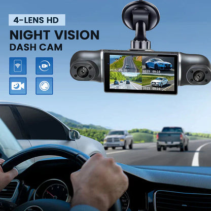 🚗 Κάμερα στάθμευσης Eagle Eye 360° – 1080P, οθόνη 4 κατευθύνσεων, WiFi 📹