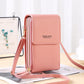 RFID Crossbody Telefoontasje met Touchscreenvenster en Meerdere Vakken