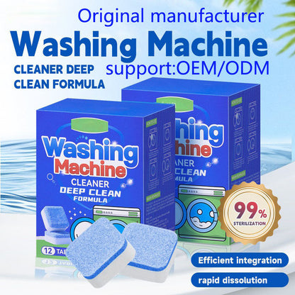 🧼 ΕΚΠΤΩΣΗ 50%! 🌀Ταμπλέτες καθαρισμού για το πλυντήριο