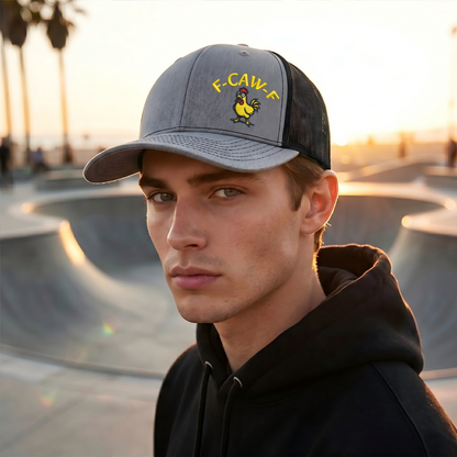 🐔Καπέλο snapback με κεντημένο αστείο κοτοπουλάκι🧢