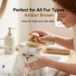 🛁🐾 Βούρτσα μασάζ για το μπάνιο των κατοικίδιων με δοσομετρητή σαμπουάν ✨