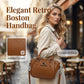Κομψή τσάντα χειρός σε ρετρό στυλ Boston👜