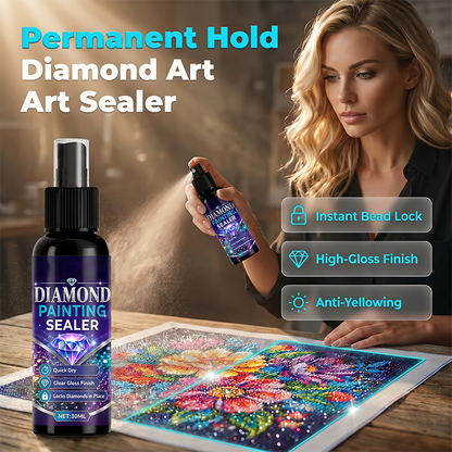 ⏳Σφραγιστικό για Diamond Art – σταθεροποιεί τις χάντρες, προσφέρει γυαλιστερό φινίρισμα, στεγνώνει γρήγορα και διαρκεί.💎✨