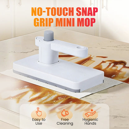 📢📢50% ΕΚΠΤΩΣΗ!! ⏰Μίνι σφουγγαρίστρα Snap Grip χωρίς επαφή🫧🧽