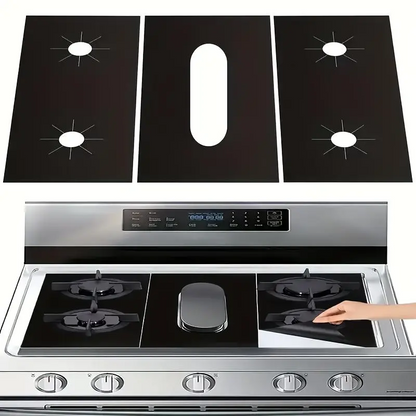 🔥🍳Επαναχρησιμοποιήσιμα προστατευτικά καλύμματα για τους καυστήρες των αεριοκουζινών
