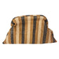 Handgeweven Gestreepte Clutch met Boho Design