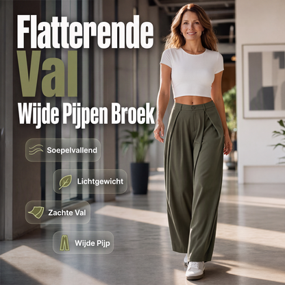 Elegante Wijde Pijpen Broek
