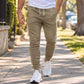 Casual atletische slim-fit joggingbroek voor heren