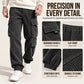 Heren Casual Corduroy Cargo Broek