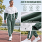 Lichtgewicht colour block jack en trainingsbroek set voor heren