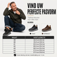 Antislip schoenen met warme voering voor heren