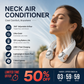 💨 50% OFF!🍃 Neck Air Conditioner Fan 😎🌬️